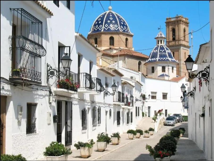 Pueblo Mascarat Con Vista Al Mar Διαμέρισμα Altea la Vieja Εξωτερικό φωτογραφία